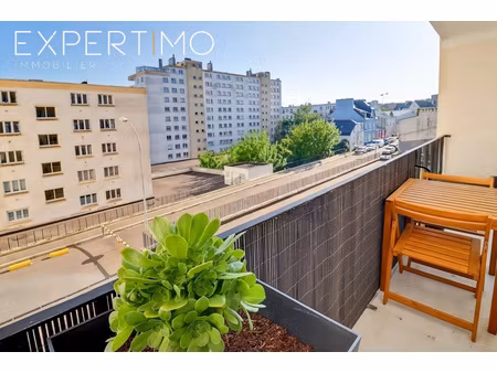 brest quartier gambetta - saint michel appartement t3 avec ascenseur et balcon