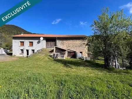 vente maison 3 pièces 68 m² à beauzac (43590)  120 000 €