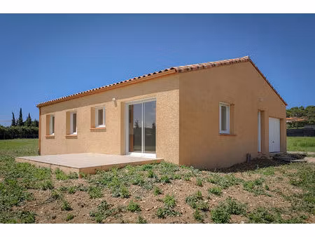 carcassonne - villeneuve minervois villa neuve t4 102m² (89m² hab.) avec garage et jardin