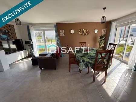 vente maison 4 pièces 77 m² à remungol (56500)  198 000 €