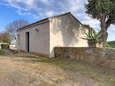 maison t2 – vue mer depuis séjour – plein sud – sari-solenzara