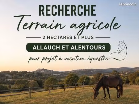 recherche terrain agricole (2 ha min) pour projet équestre – allauch et alentours