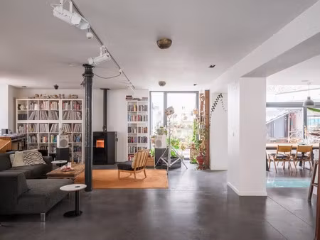 bijzonder ruime duplex loft (263 m2 bvo) met buitenruimte  3 slaapkamers  2 badkamers en i