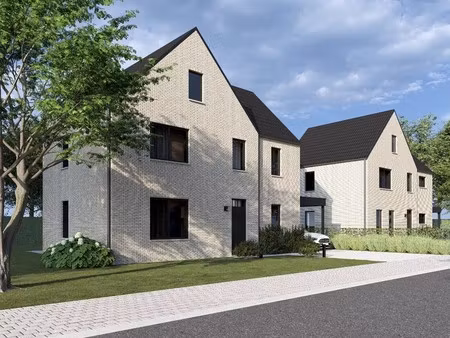 nieuwbouwproject van 2 vrijstaande nieuwbouwwoningen op percelen van 6are en 6a22ca op een