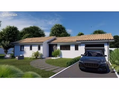 terrain 720 m² castets