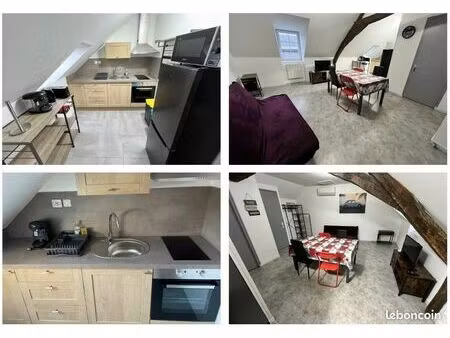 t2 meublé avec climatisation et wifi en centre ville à 5 min de la gare