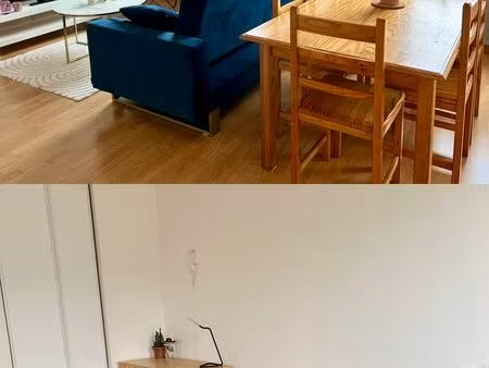 t2 meublé lumineux avec loggia et parking – secteur jean-jaurès / cernay