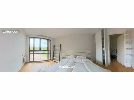 t2 meublé 35 m² – lumineux  parking privé  proche métro st-agne (ligne b)
