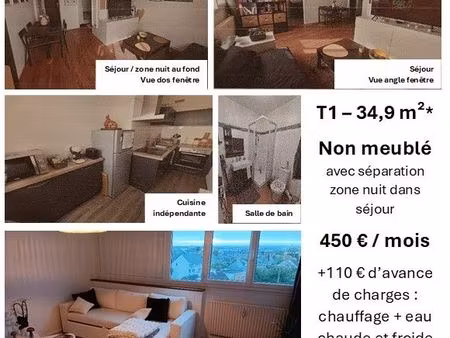 studio a louer - caen pierre heuzé