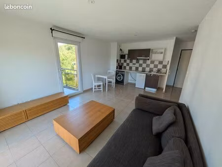 appartement - 2 pièces - 42m2 - meublé