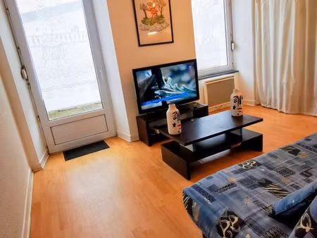 studio meublé + terrasse