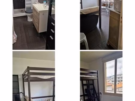 studio faculté valrose - grand  lumineux  calme  équipé  emplacement idéal