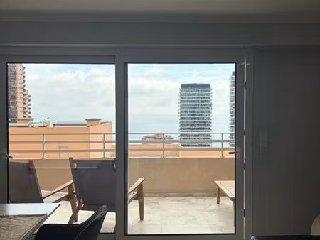 superbe 3 pièces vue mer avec terrasse et jardin privé – beausoleil aux portes de monaco