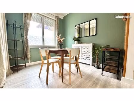 à louer – maison avec cour + cave - location meublée