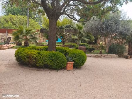 chambre double 35m² a louer dans mas de caractère - argilliers près uzès