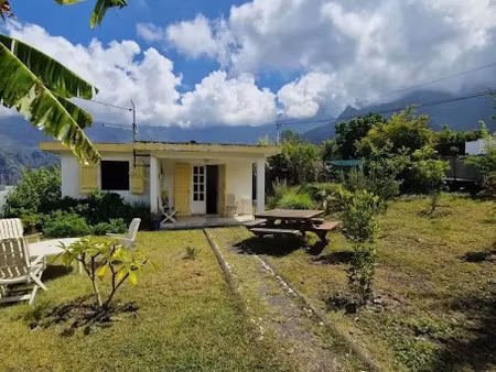 vente maison 4 pièces 62 m² à cilaos (97413)  213 000 €