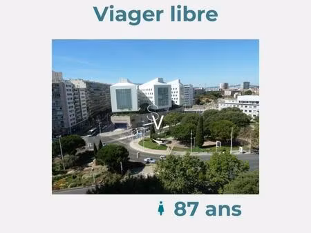 viager libre - appartement t3 de 70 m2