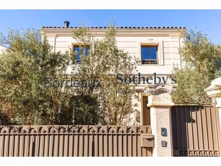 bordeaux - le bouscat - magnifique maison pierre - jardin - gara