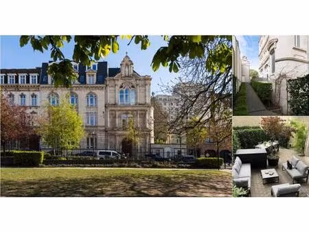 rez-de-chaussée à vendre avec terrasse et jardin   schaerbeek (vbe15148)