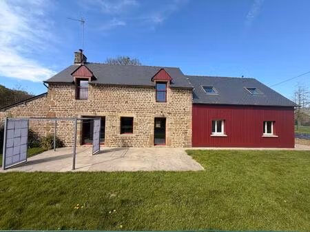maison longère 175 m² 5 chambres terrain 1246 m² landean fougères
