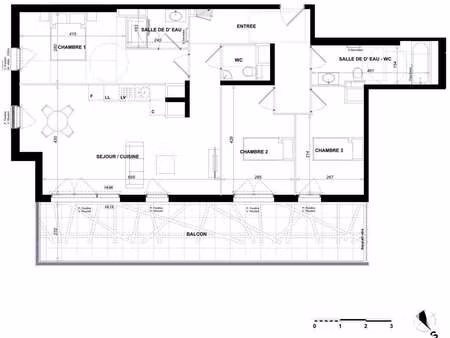 vente appartement 4 pièces à antibes (06160) : à vendre 4 pièces / 92m² antibes