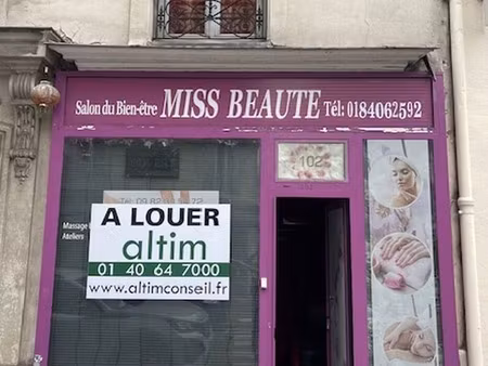 location commerce paris 75013 40m²