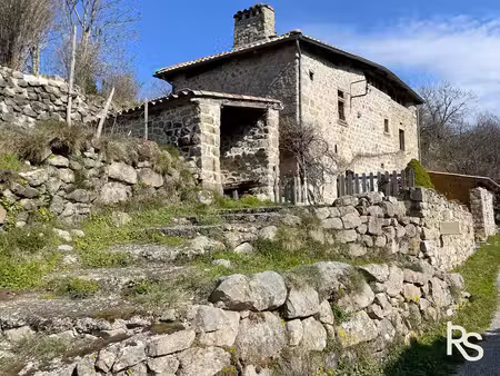 une maison de charme indépendante de 160 50 m2 rénovée avec 1229 m2 de jardin attenant.