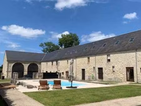 vente maison piscine à mandeville-en-bessin (14710) : à vendre piscine / 358m² mandeville-