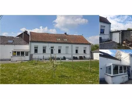 maison à vendre à quai du rieu 3 et 3 a pommeroeul (vbe15114)