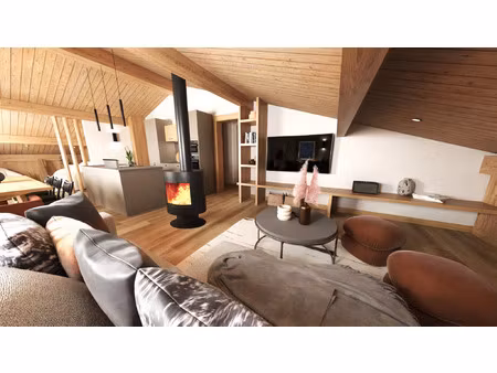 vente appartement 4 pièces 80 m² combloux (74920)