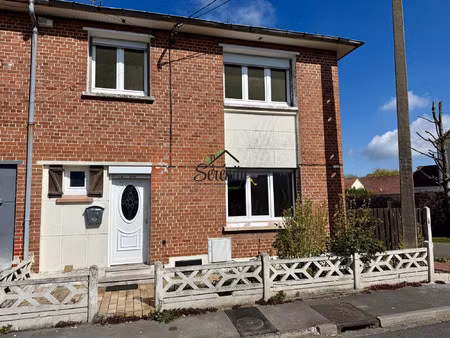 a vendre a douchy les mines maison 3 chambres  garage dependance