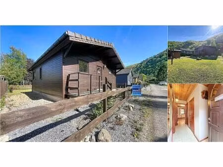 chalet à vendre à allée des barbeaux 31 sougné-remouchamps (vbe15466)