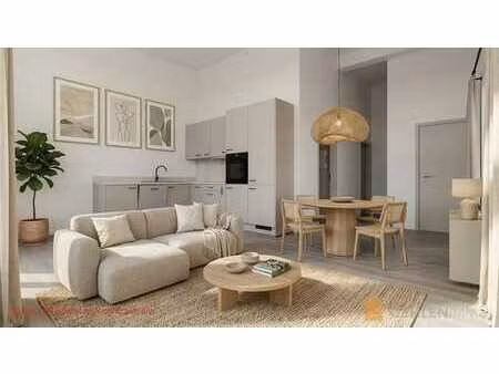 appartement 2 chambres + belle terrasse + cave et parking