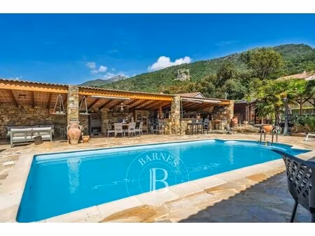 patrimonio  villa 3 chambres  piscine chauffée  vue dégagée  proche plages