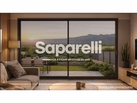 appartement en vefa coeur de village de figari- 43 57 m2 - 2 pièces