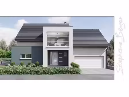 terrain avec maison neuf à vendre