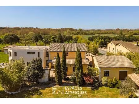 villa avec piscine de style néo contemporain  farniente et dolce vita...
