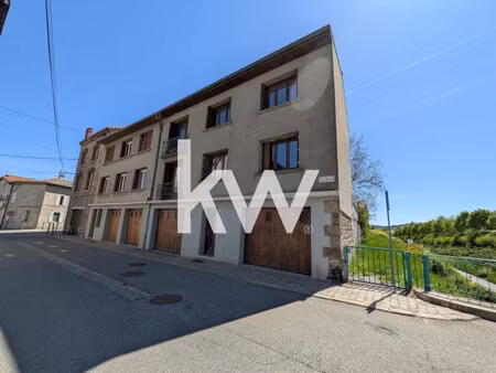 immeuble - 240 m2 - terrasses - garages - saint bonnet le château