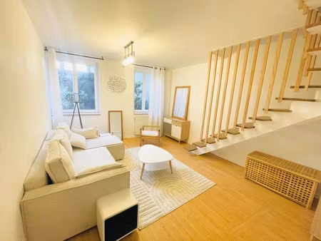 location meublée appartement 3 pièces 75 m² à vernaison (69390)  1 100 €