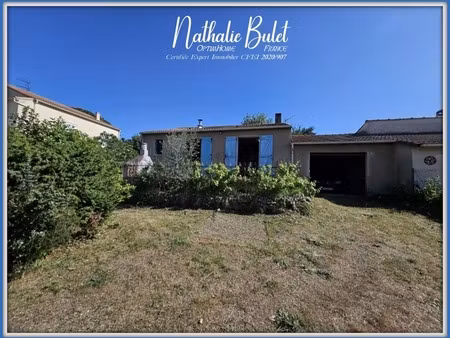 maison de plain-pied avec grand terrain – fort potentiel à saint-chinian