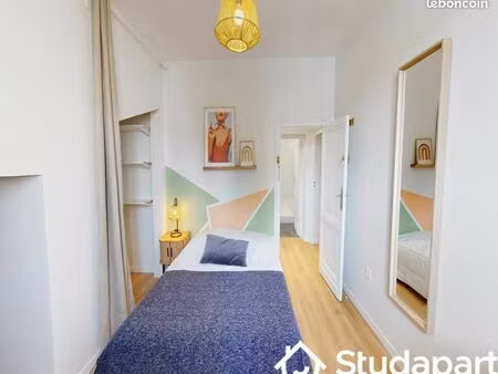 chambre 1 pièce 14 m²