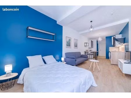 bourgoin centre-ville t1 bis 31m2 meublé