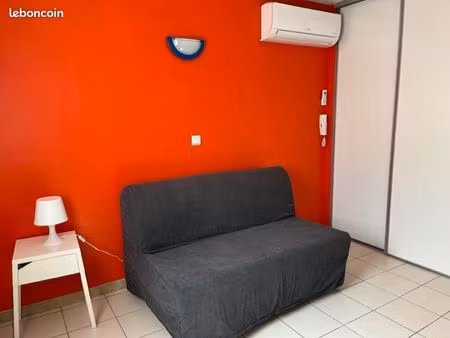 studio meublé 17m² – centre de castelnau-le-lez