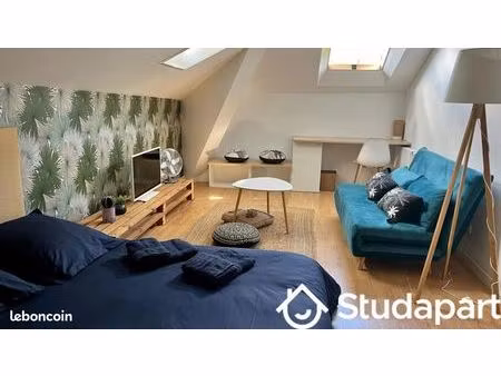 chambre 1 pièce 18 m²