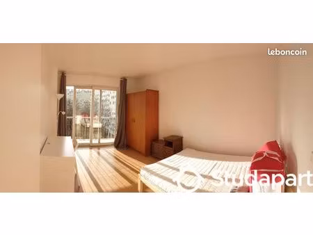 chambre 1 pièce 12 m²