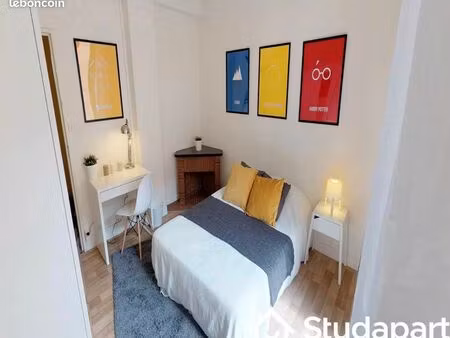 chambre 1 pièce 13 m²