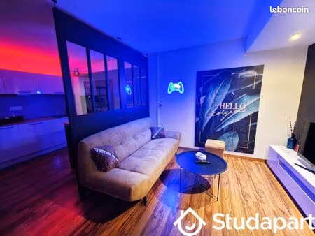 chambre 1 pièce 13 m²