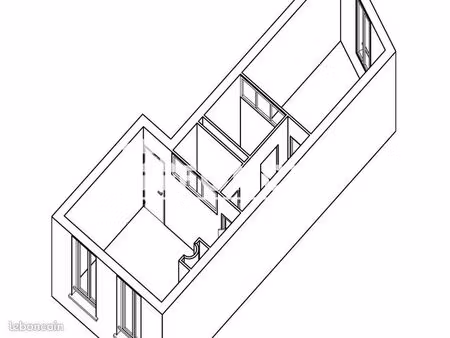 appartement 2 pièces 39 m²