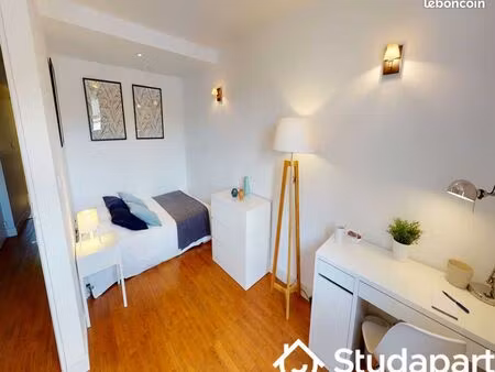 chambre 1 pièce 12 m²