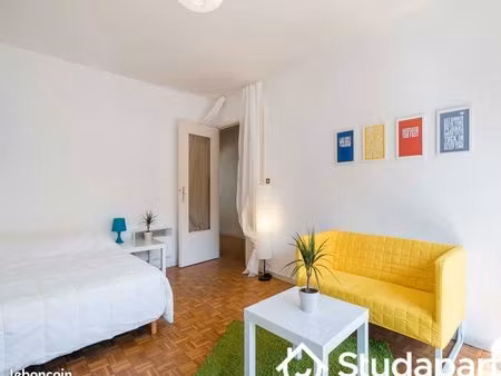 chambre 1 pièce 17 m²